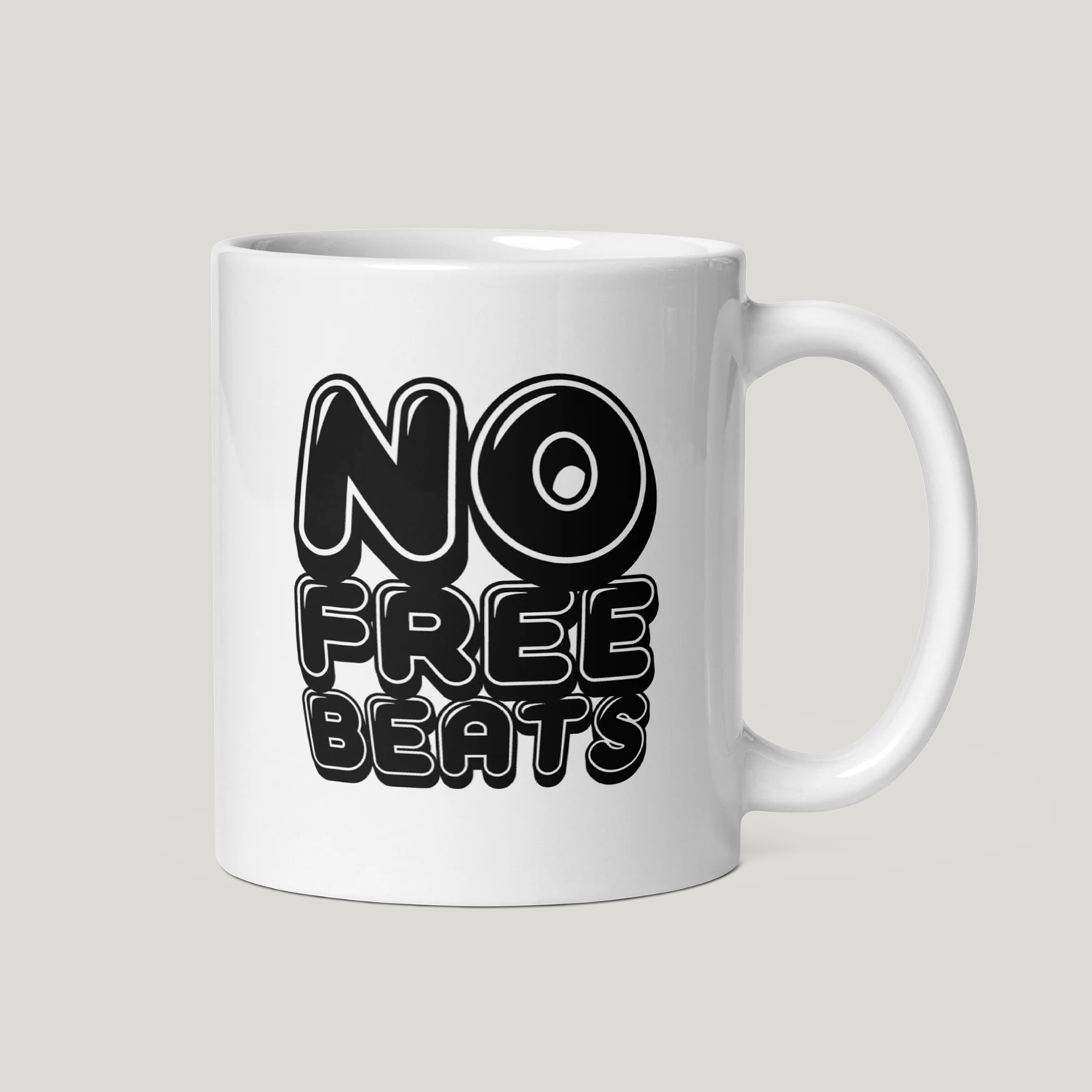 No Free Beats Mug